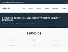 Tablet Screenshot of eficienciaempresarial.com.mx